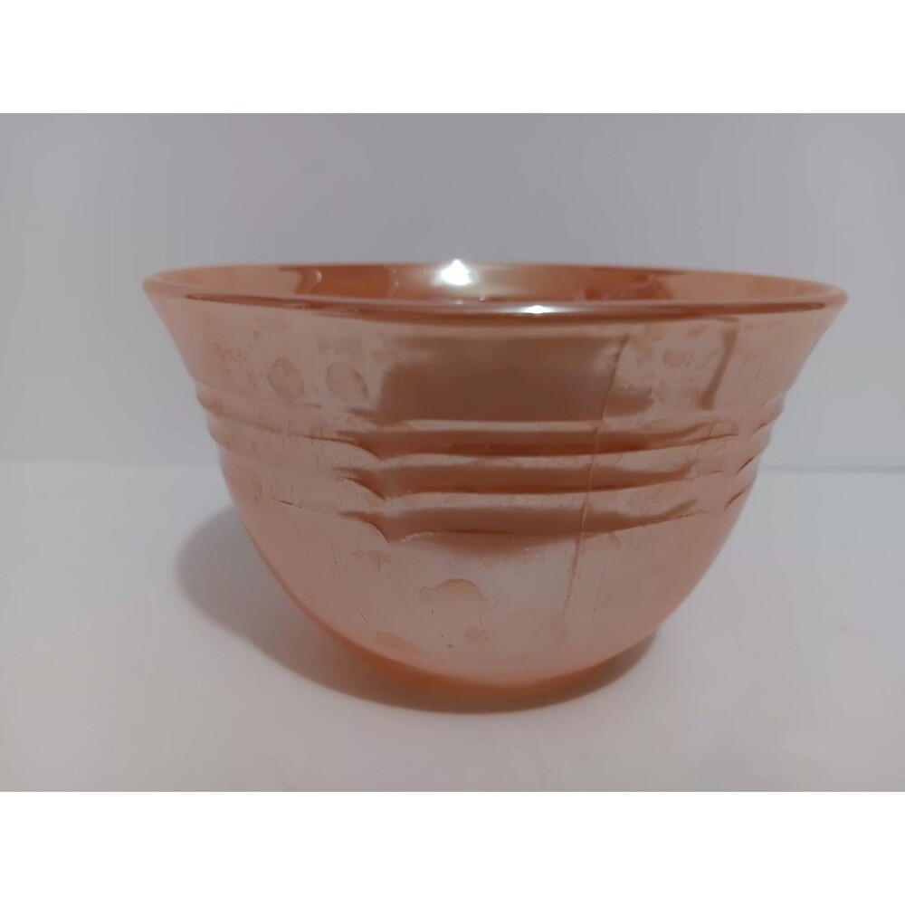 Fire King Peach Lusterware Coffee Tea Cup Vintage - Picture 5 of 11
